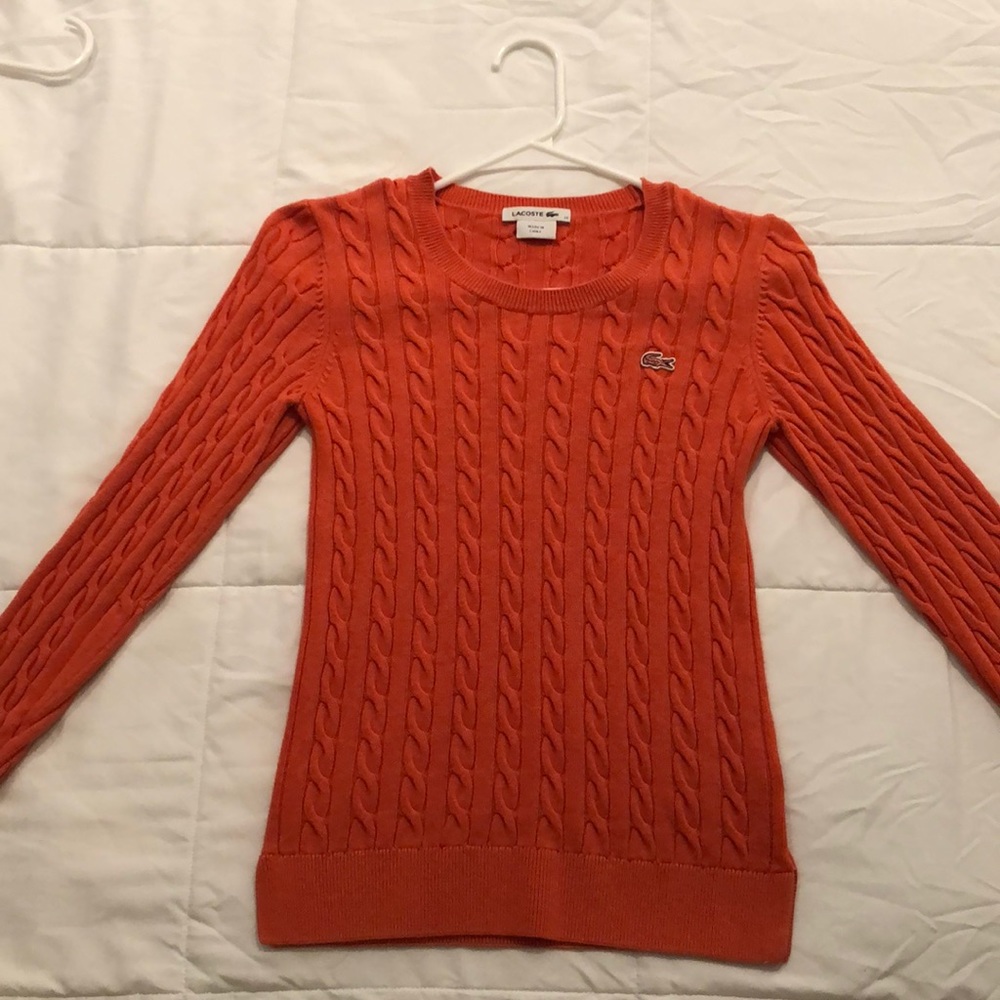 Lacoste Women’s crew neck sweater